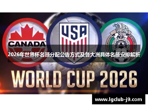 2026年世界杯名额分配公告方式及各大洲具体名额安排解析